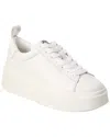 Ash Move S Leather Platform Sneaker In White