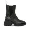 Ash Logo Boots In Animal Print