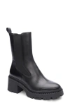 Ash Nico Platform Chelsea Boot In Black 1
