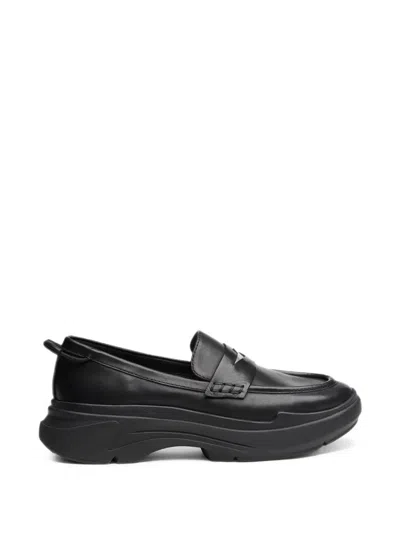 Ash Nolita Platform Loafers In Black