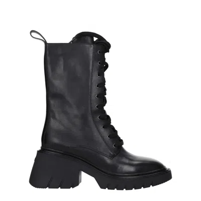 Ash Odessa Women's Boots Leather Black