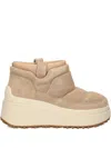 Ash Onix Suede Boots In Brown