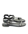 Ash Mini Luxe Sandals For Women In Black