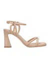 Ash Open-toed High-heeled Sandals In Nude