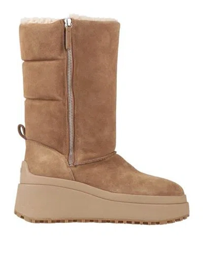 Ash Oslo Woman Boot Beige Size 9 Leather