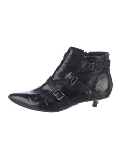 Pre-owned Ash Patent Leather Pumps In Blue
