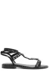 Ash Flat Sandals With Decorative Studs