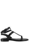 Ash Sandals Black In Black