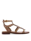 Ash Sandalo Plaza02 Cinnamon In Brown
