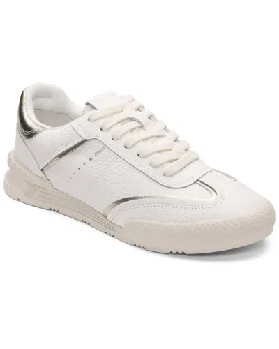 Ash Podium Leather Sandal In White