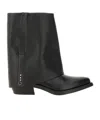 Ash Round-headed Short Boots In Black