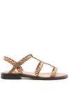 Ash Polinesia Sandals In Brown
