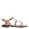 Ash Polinesia Sandals In Brown