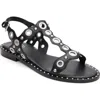 Ash Pop Slingback Sandal In Black