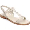 Ash Pop Slingback Sandal In White