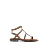 Ash Precious Leather Sandals In Multi