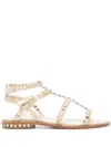 Ash Leather Sandals In Multi