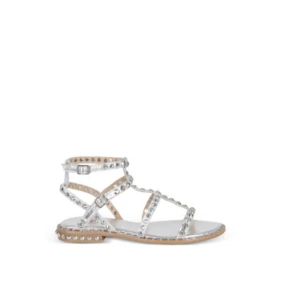 ASH PRECIOUS STUD-EMBELLISHED CAGE SANDALS