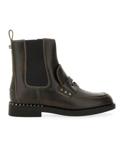 ASH RIVET CHELSEA BOOTS