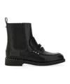 Ash Wings Studs Black Chelsea Boot In Black