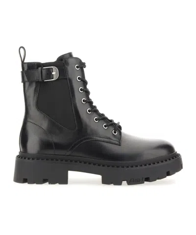 ASH ROUND-HEAD LACED SHORT BOOTS