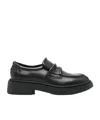 Ash Miracle Loafers In Calf Leather In Black