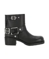 Ash Round-headed Short Boots In Black