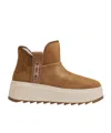 Ash Round-toe Ankle Boots In Brown