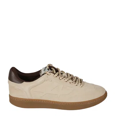 Ash Round-toe Lace-up Sneakers In Neutral