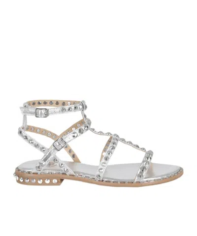 ASH ROUND-TOE SANDALS