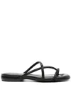 Ash Rubis Crystal-embellished Slides In Black