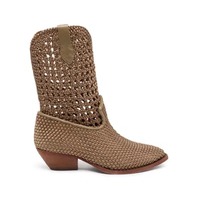 Ash Sandals In Marrone Marroni