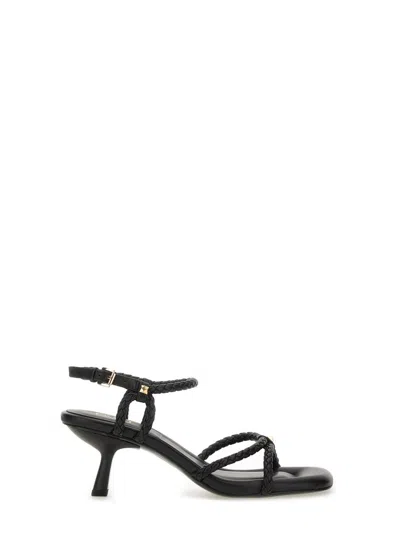 Ash Jess Bis Sandal In Animal Print