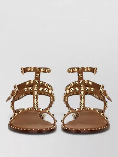 Ash Sandal Play Ankle Strap Open Toe In Brown