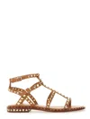 Ash Sandalo Precious Marrone Con Applicazioni In Brown