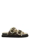 Ash Women's Utah Embellished Buckle Sandals