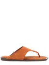 Ash Thong Sandals Genius Flat Sole Studs In Brown