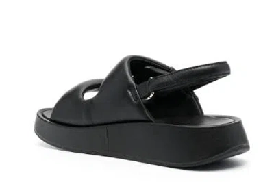 Ash Vinci Black Platform Sandal