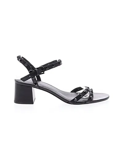 Pre-owned Ash Sandals In Black
