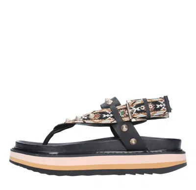 Ash Sandals Black In Nero Neri E Grigi