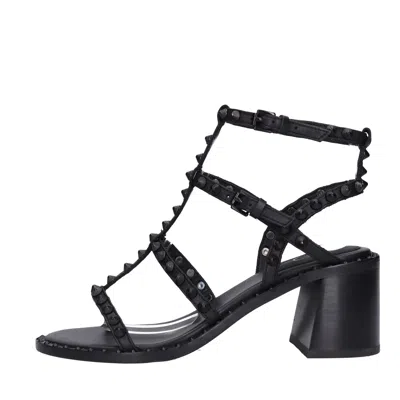 Ash Sandals Black In Nero Neri E Grigi