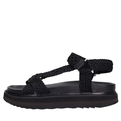 Ash Sandals Black In Nero Neri E Grigi