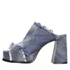 Ash Sandals In Blue