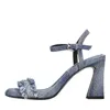 Ash Lover Sandals In Blu Blu E Verdi