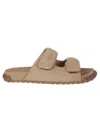 Ash Twist Slippers In Brown