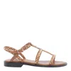 Ash Polinesia Sandals In Cinnamon