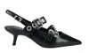 Ash Babel Soft Polish Sling Back In Multi