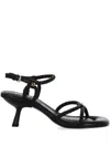 Ash Jessbis Ankle Strap Sandals In Multicolor