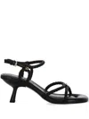 Ash Jessbis Ankle Strap Sandals In Multicolor