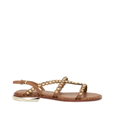 Ash Sandals In Ncinnamon/faceted